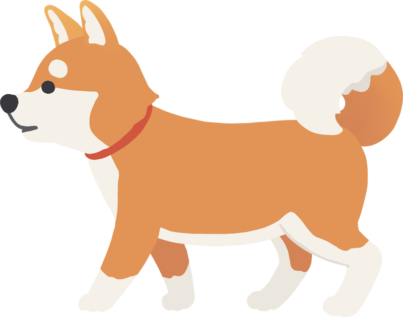 柴犬 シンプルでかわいい無料のイラスト素材サイト Coo